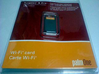 palmOne純正の無線LANカード